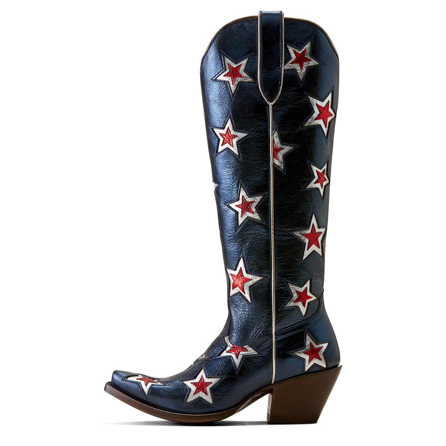 Ariat Ladies Casanova Star Starlight Blue X Toe Western Boot 10080446