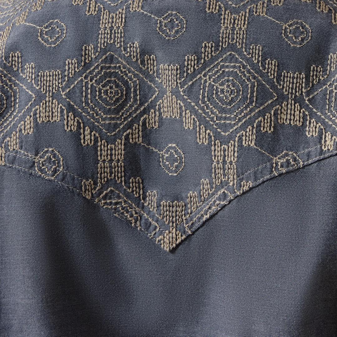 Ariat Ladies Lisbon Southwest Riverstone Western Snap Button Down 10080599 detail01