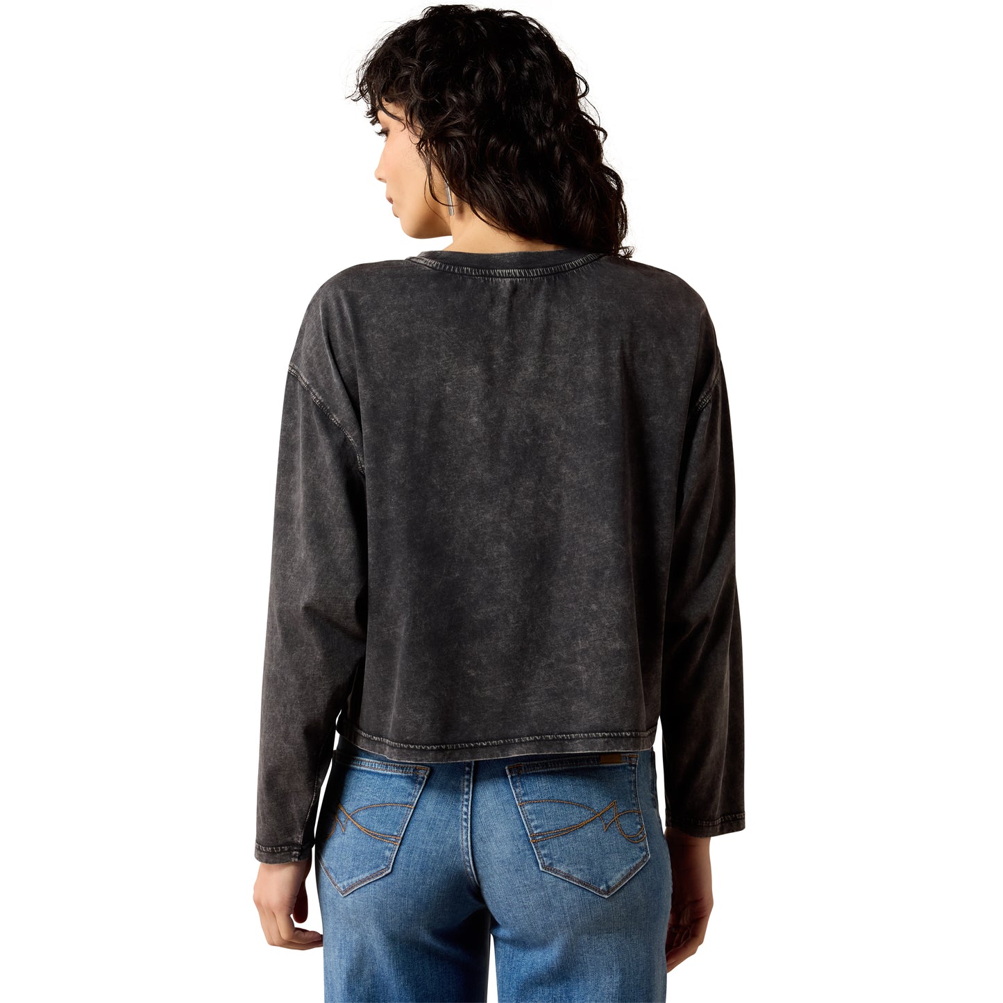 Ariat Ladies Black Steer Story T-Shirt 10080681