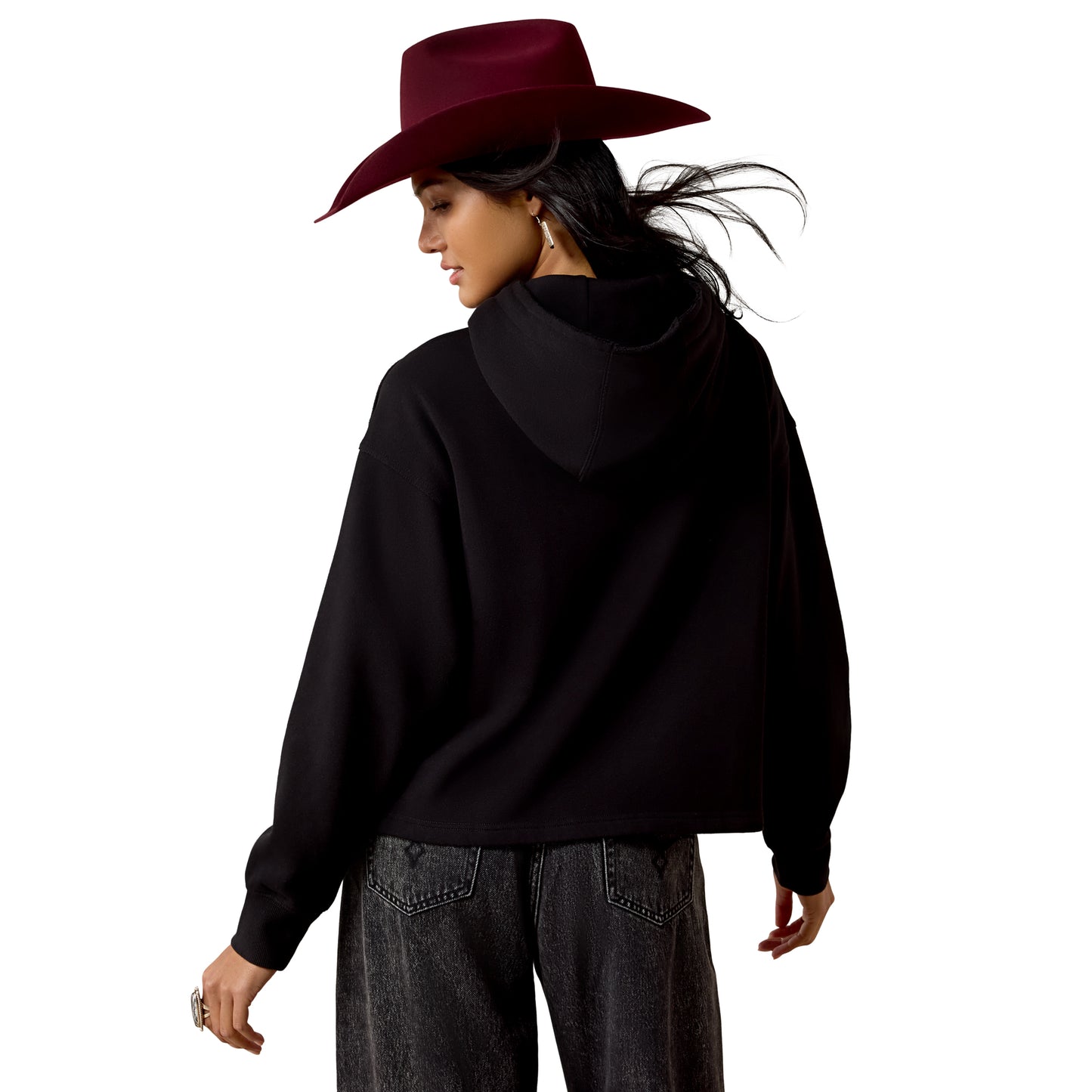 Ariat Ladies Daydreamer Black Hoodie 10080693