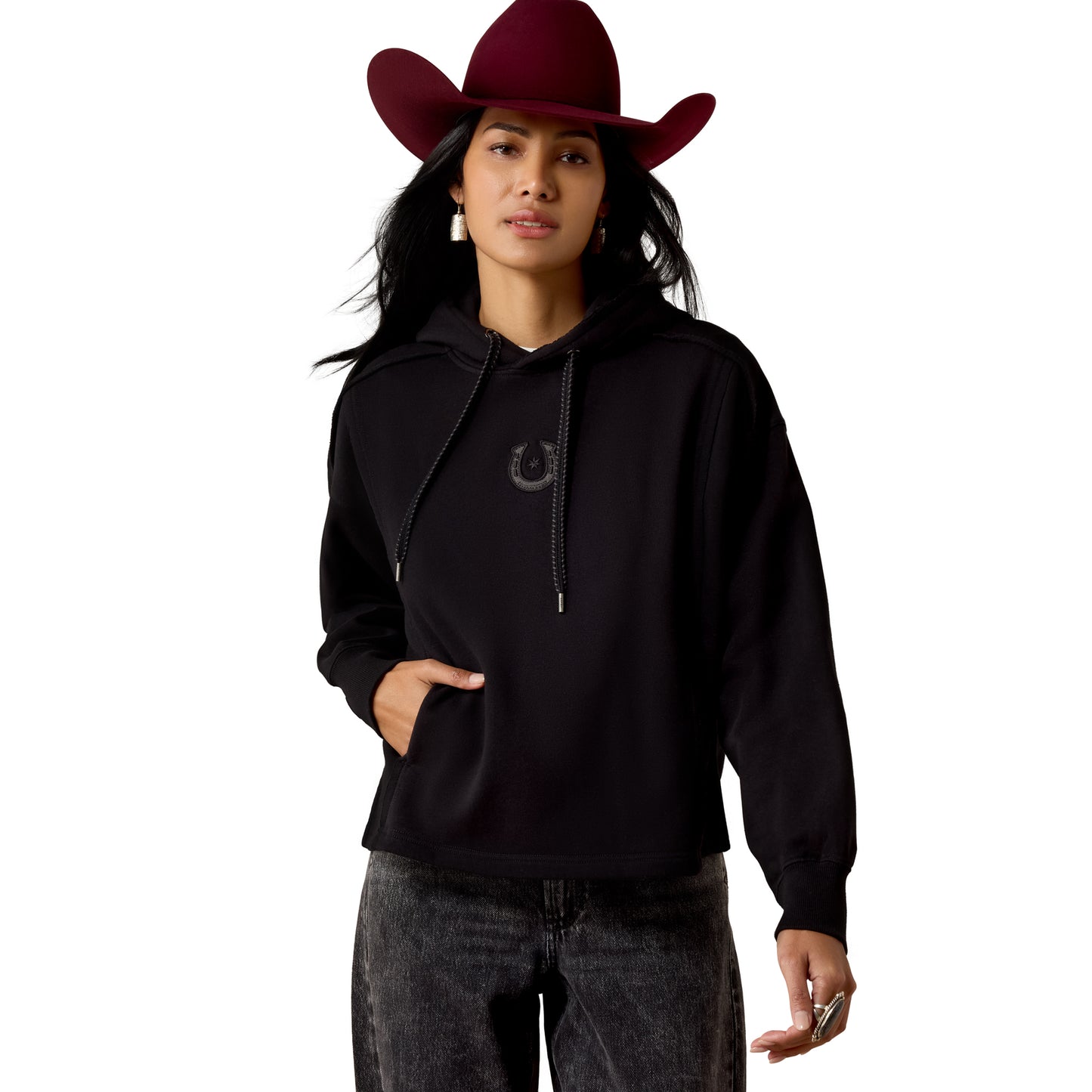Ariat Ladies Daydreamer Black Hoodie 10080693