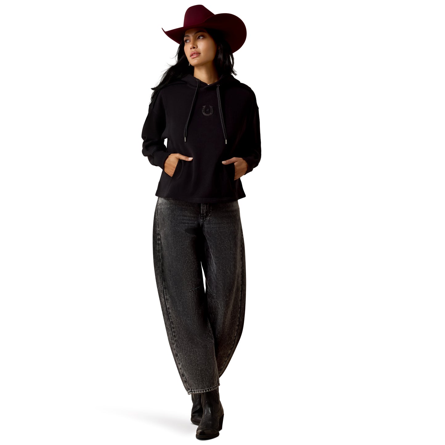Ariat Ladies Daydreamer Black Hoodie 10080693