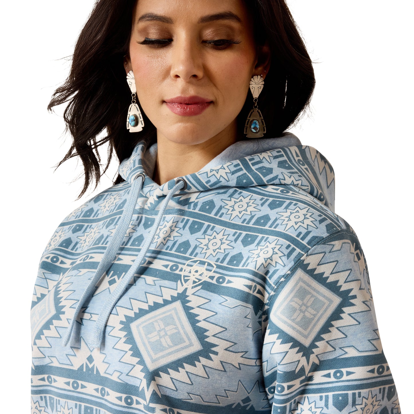 Ariat Ladies Logo 2.0 Alaskan Southwest Printed Hoodie 10080699