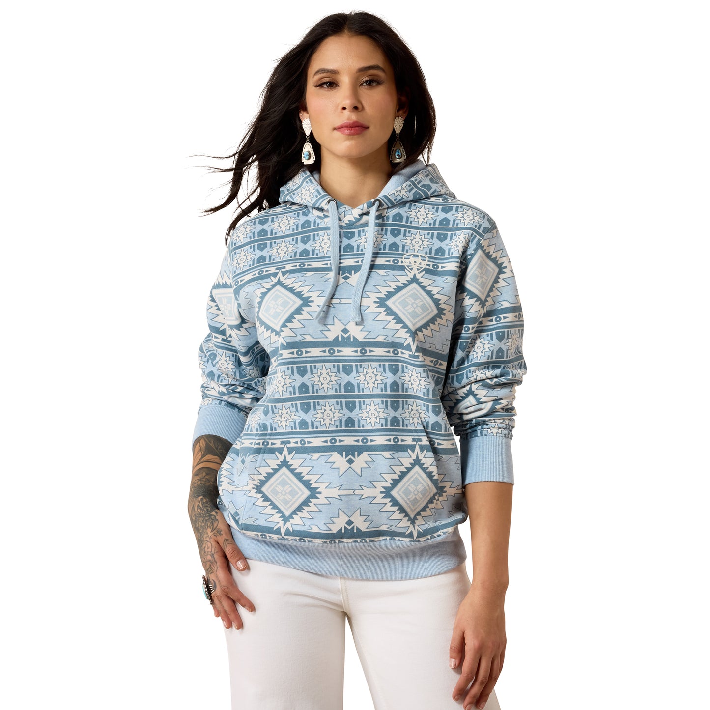 Ariat Ladies Logo 2.0 Alaskan Southwest Printed Hoodie 10080699