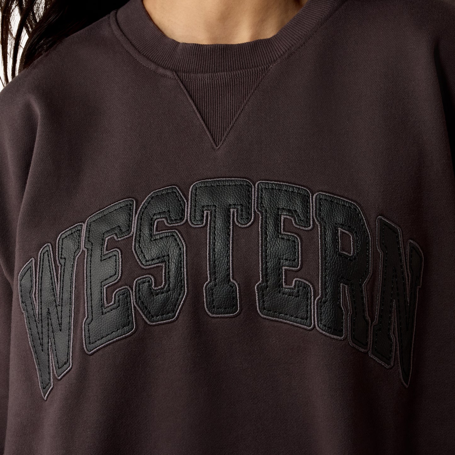 Ariat Ladies Oversize Carbon Copy Sweatshirt 10080734