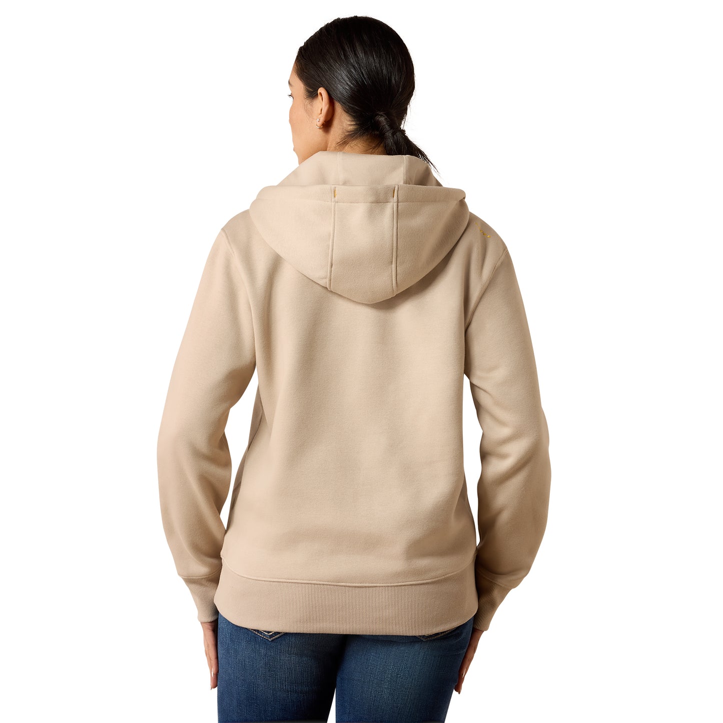 Ariat Ladies Rebar String/Tan Skill Set 1/2 Zip Hoodie 10078998