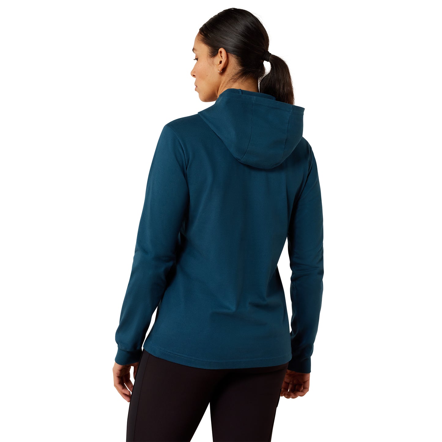 Ariat Ladies Rebar Reflecting Pond Cotton Strong Hooded T-Shirt 10079030
