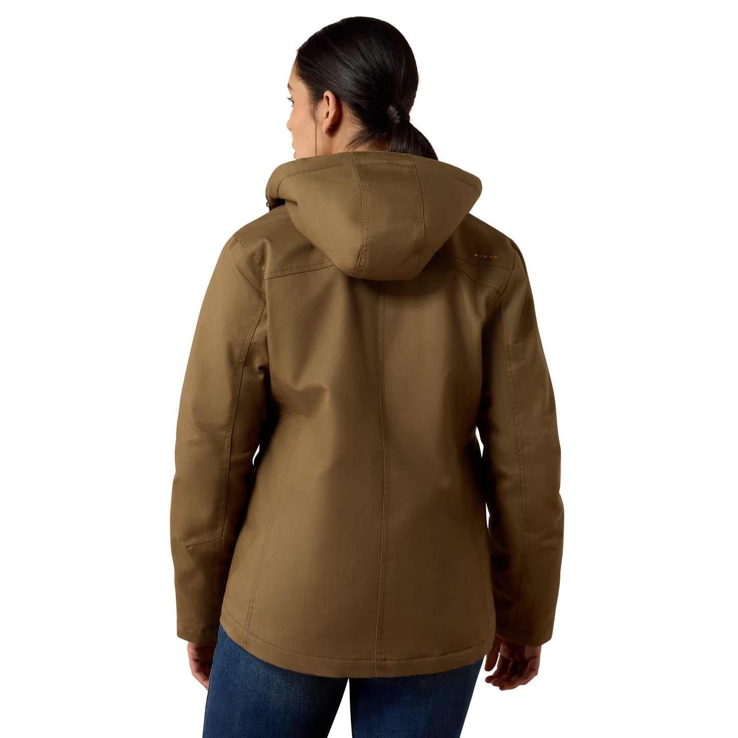 Ariat Ladies Rebar Khaki DuraCanvas Insulated Jacket 10079034