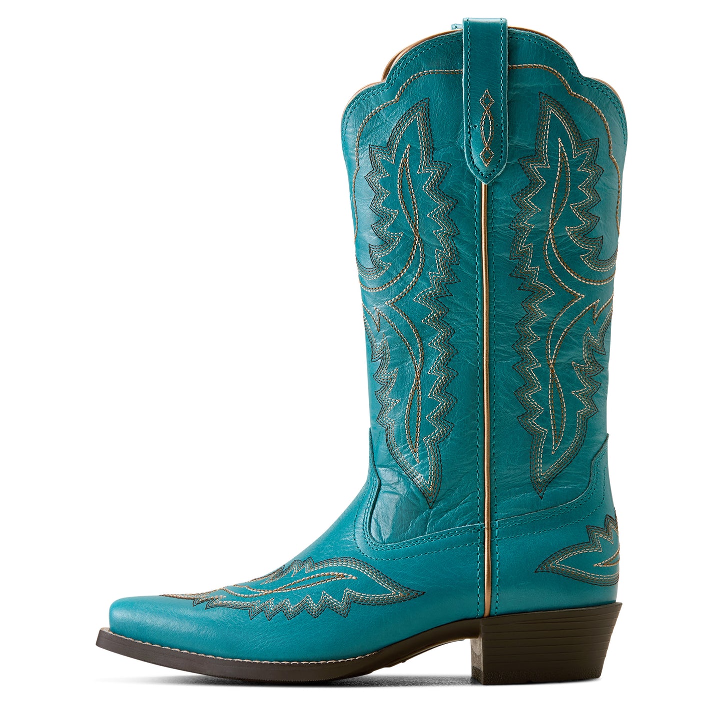 Ariat Youth Girl's Casanova Basin Blue D Toe Western Boot 10080384