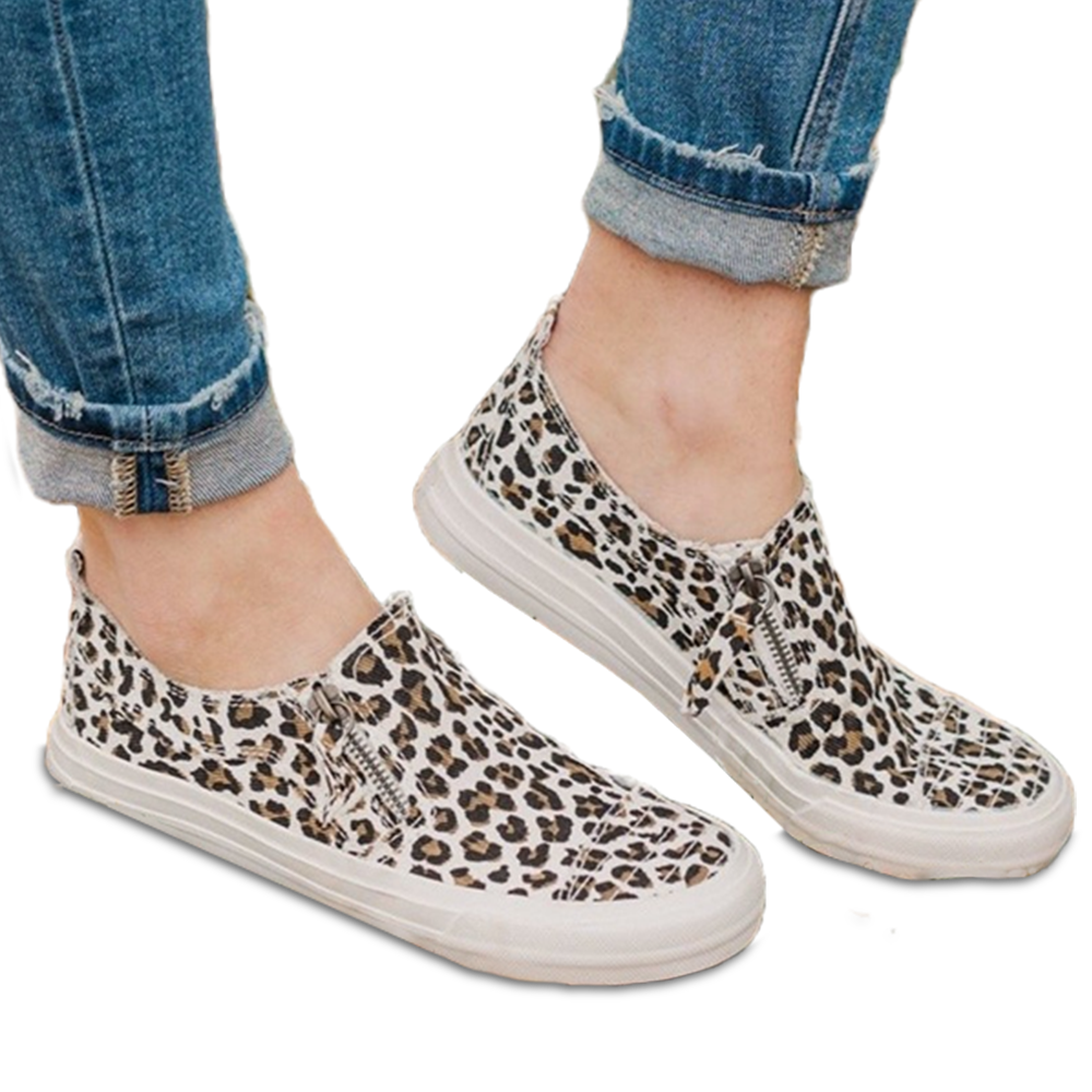 Gypsy Jazz Ladies Zippy Cheetah Slip On Shoes GJSP0118-CHE