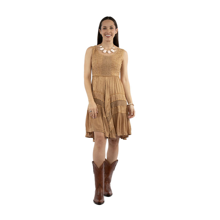 knee length dresses for ladies Yayoi Beige Dress | Womens Beige Maxi Dress | Doodlage