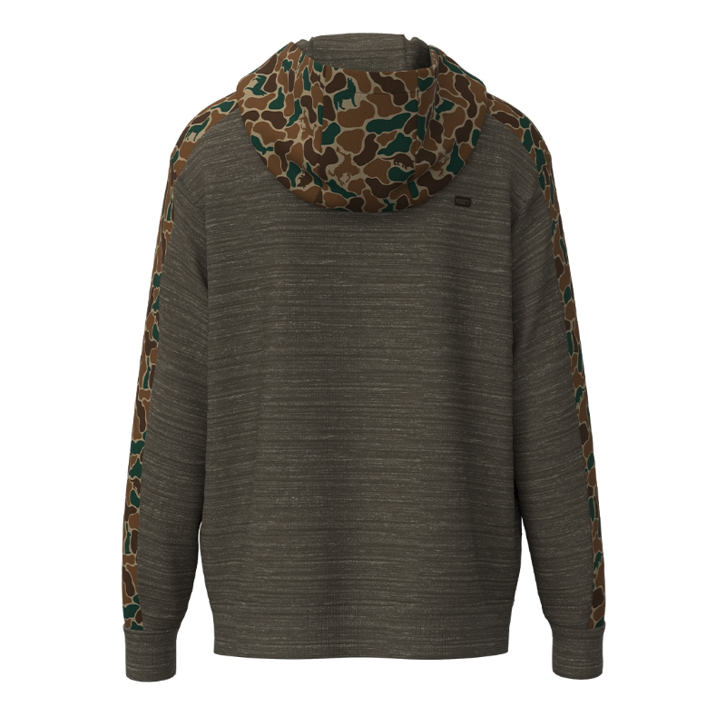 Hooey Men's Duke Camo Shitake Brown Pullover Hoodie HH1330BRCA