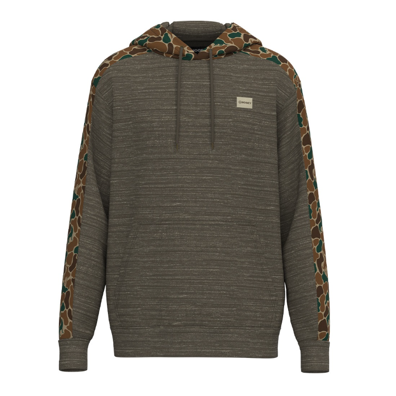 Hooey Men's Duke Camo Shitake Brown Pullover Hoodie HH1330BRCA