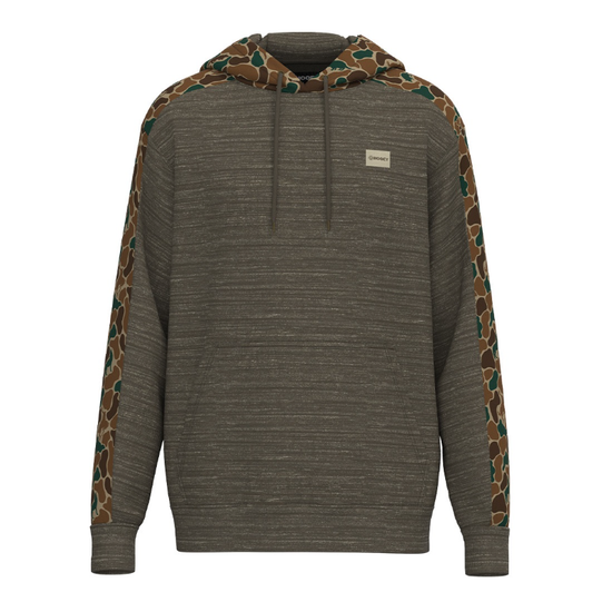 Hooey Men's Duke Camo Shitake Brown Pullover Hoodie HH1330BRCA