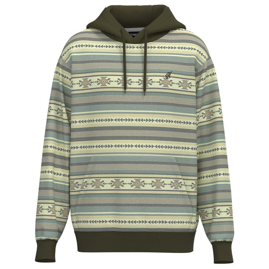 Hooey Men's Legendary Olive Serape Print Pullover Hoodie HH1333AZOL