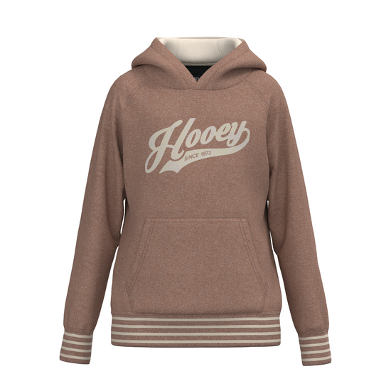 Hooey Ladies Legendary Polar Fleece Brownout Pullover Hoodie HH1370BR