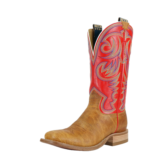 HYER Men's Sawyer Vintage Red Leather Western Boot HM11007