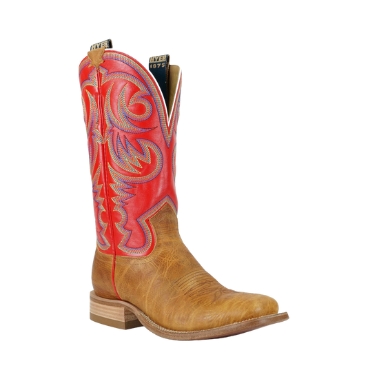 HYER Men's Sawyer Vintage Red Leather Western Boot HM11007