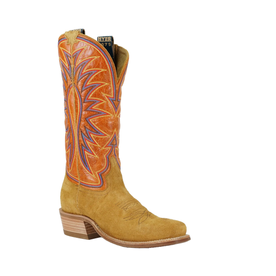 HYER Men's Spearville Vintage Tangerine & Bronze Western Boot HM12012