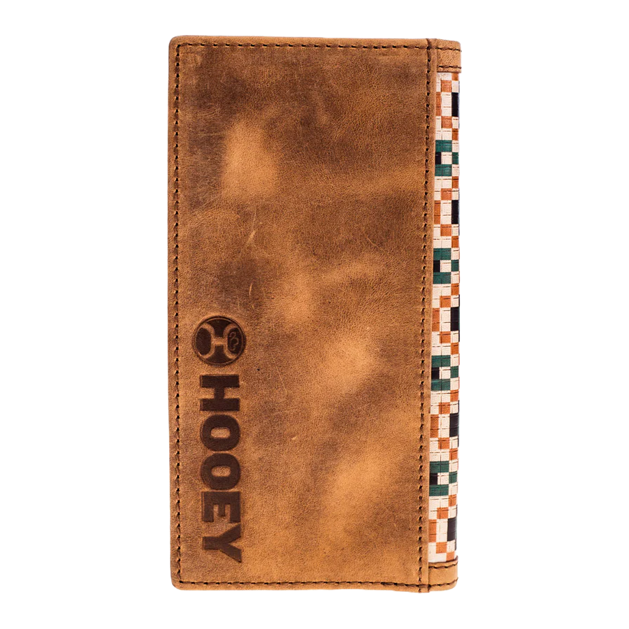 Hooey Men's Rodeo Takoda Tan Western Bifold Wallet HW034-TNAZ
