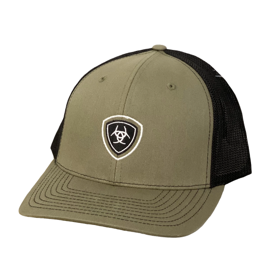 Ariat® Men's Logo Olive Green Snapback Cap A3000173248