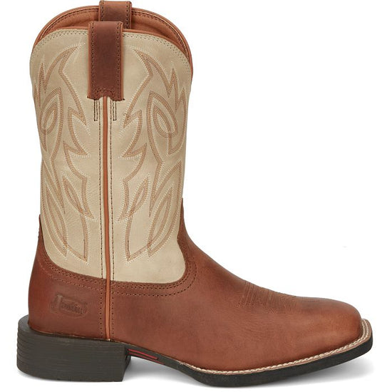 Justin Men's Canter Bone Brown Western Boots SE7511