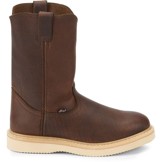 Justin Men's Axe Brown Soft Toe Work Boot WK4908