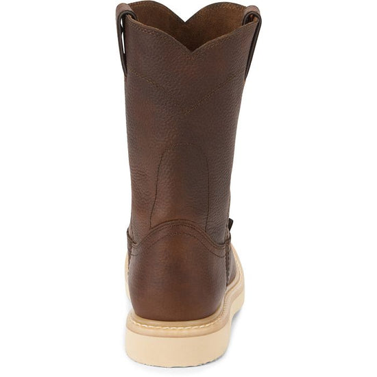 Justin Men's Axe Brown Soft Toe Work Boot WK4908
