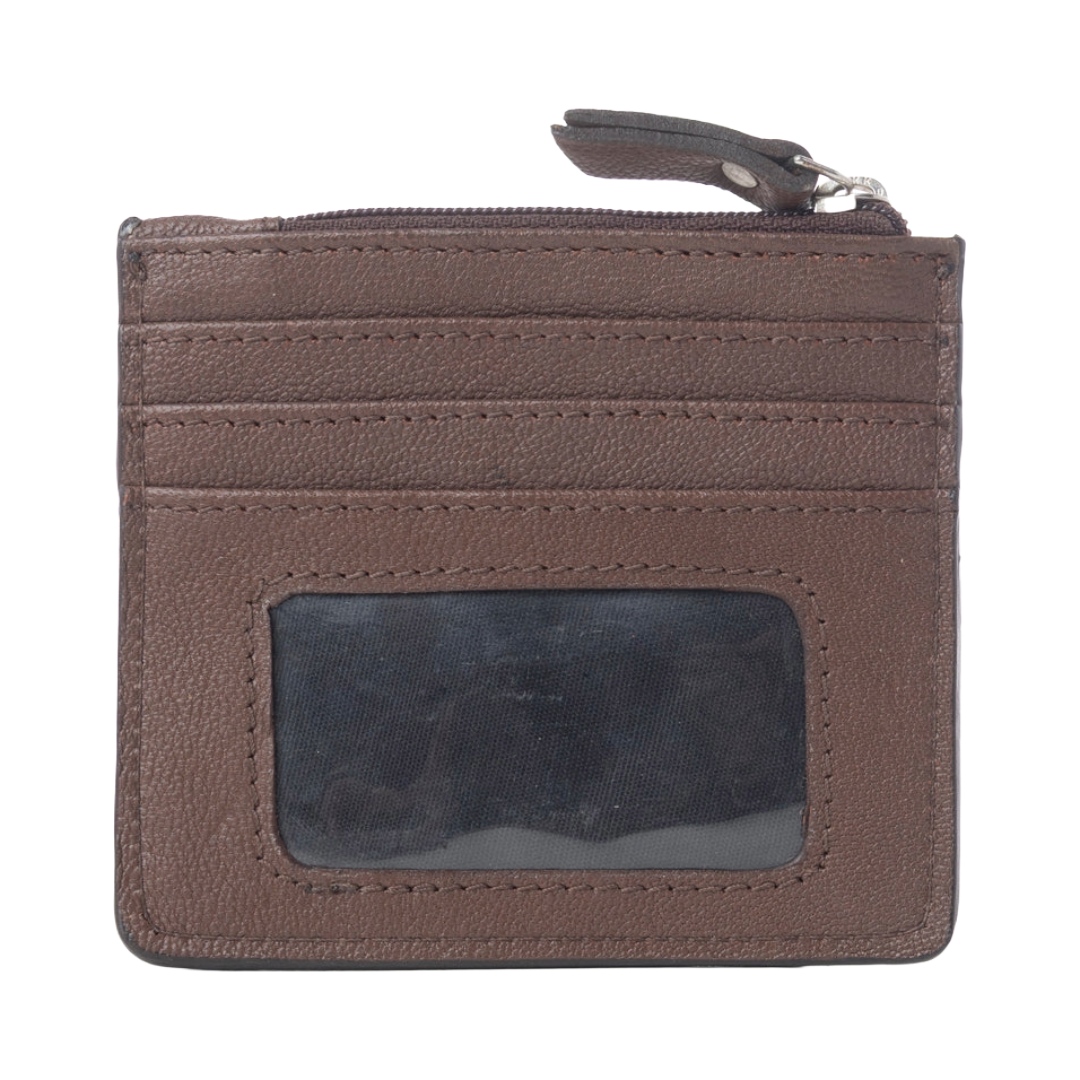 Myra Ladies Briar Creek Sage Tan Handtooled Leather Credit Card Holder S-13923