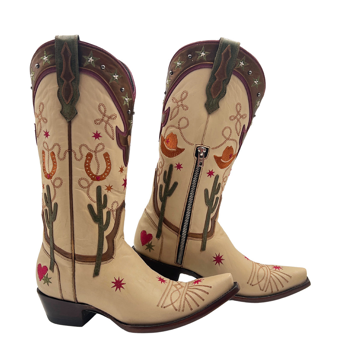Old Gringo Ladies Lasso Nude Western Boots L4170-3