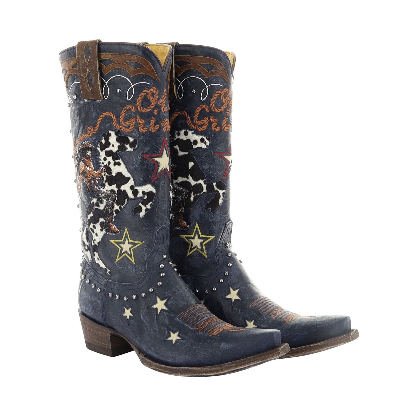 Old Gringo Ladies Gringo Spirit Blue Jeans Western Boots L4192-1