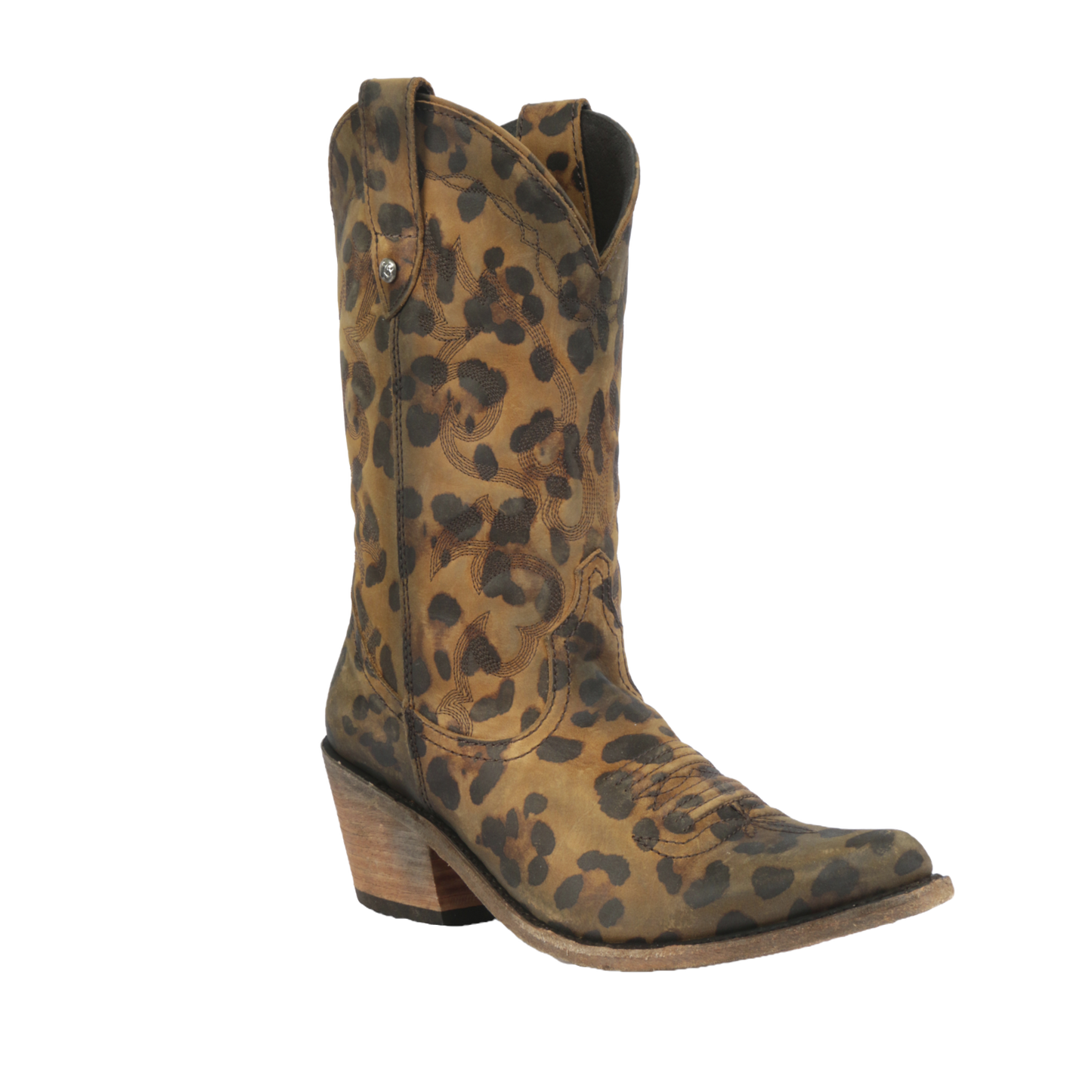 Liberty Black Ladies Cheetah Miel Boot LB-711219