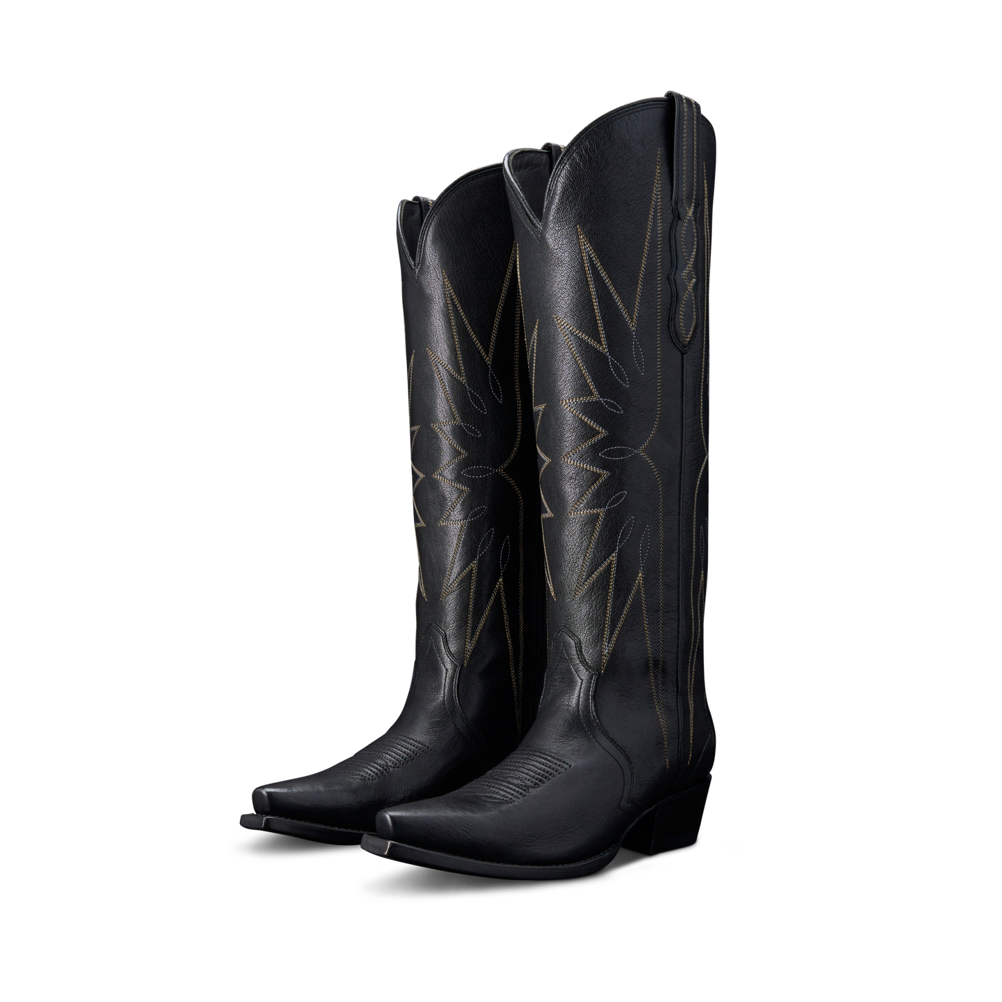 Tecovas Ladies The Loretta Midnight Goat Leather Tall Boots 20054-MID