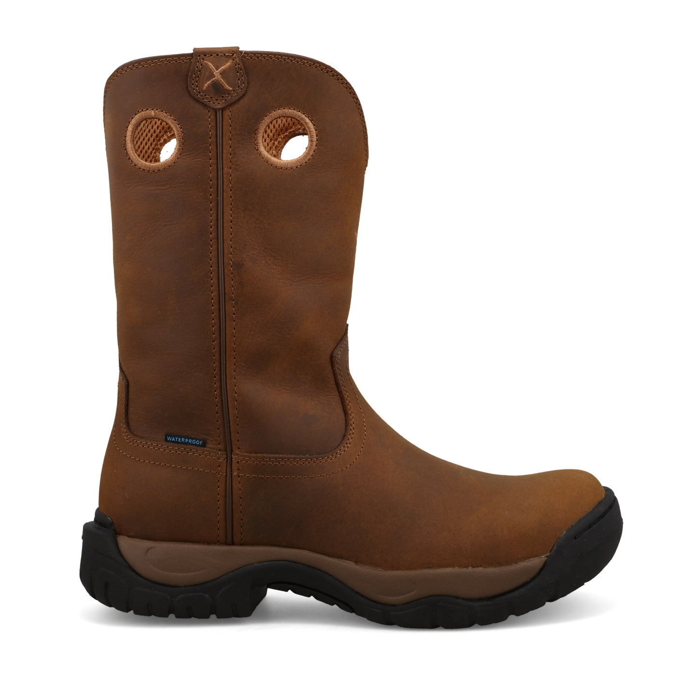 Twisted X Men's 11" All Around Distressed Saddle Work Boot MABW002