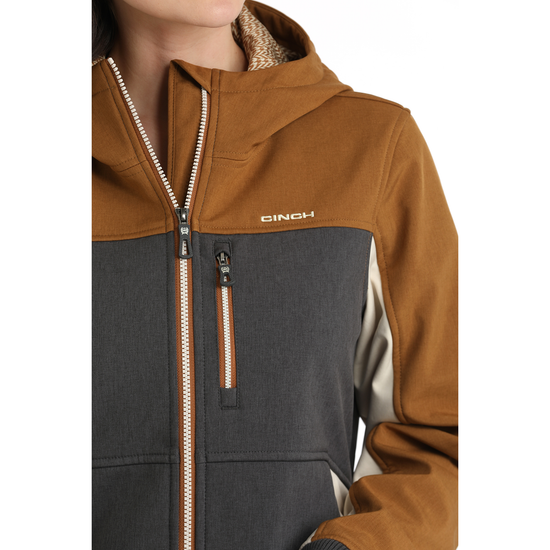 Cinch Ladies Bonded Colorblock Multicolor Full Zip Jacket MAJ9844002