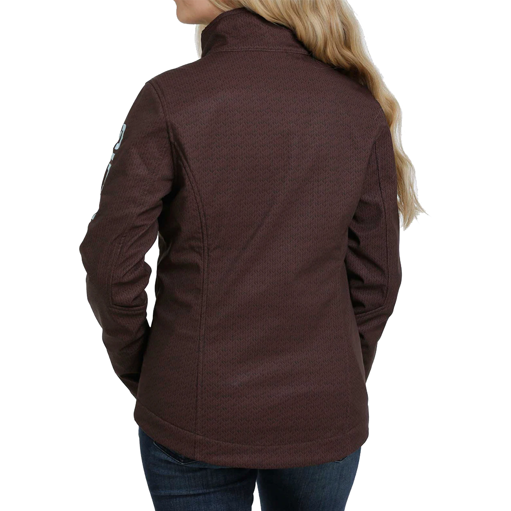 Cinch® Ladies Brown Printed Concealed Carry Bonded Jacket MAJ9866024