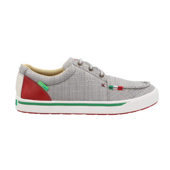 Twisted X® Men's Casual Light Grey & Multicolor Kick Shoes MCA0054