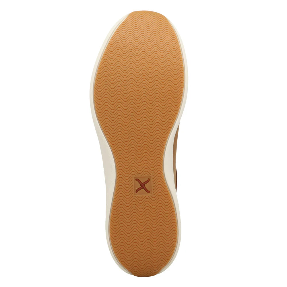 Twisted X Men's Feather X™ Chestnut Brown Driving Moc MCAU002