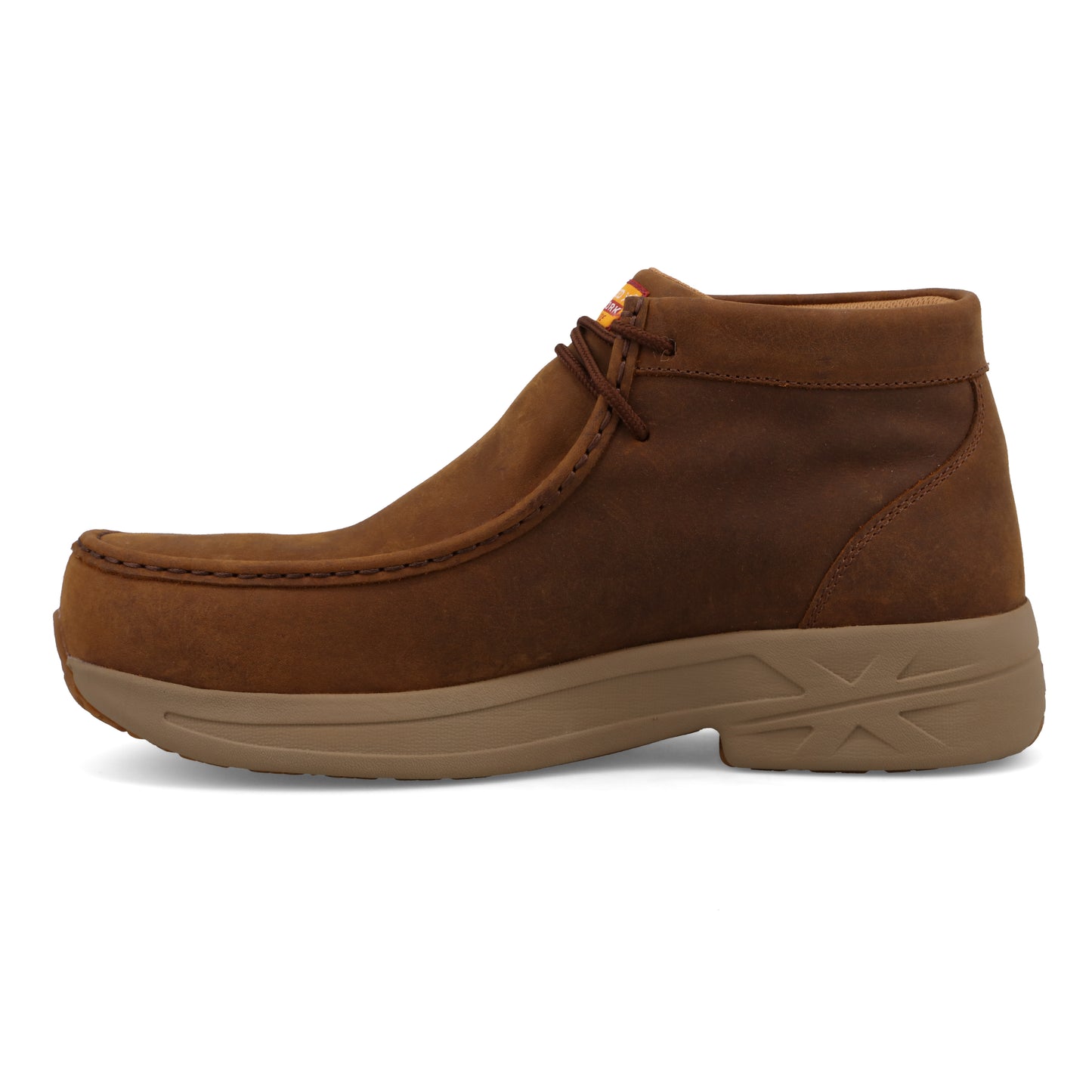 Twisted X Men's UltraLite X Work Oiled Saddle Brown Shoe MCAUNW1