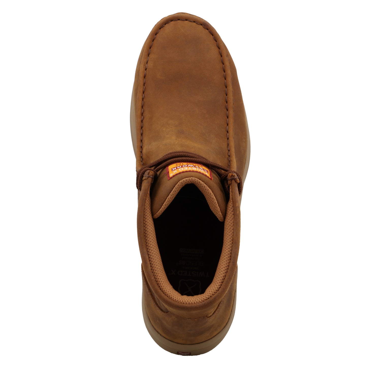 Twisted X Men's UltraLite X Work Oiled Saddle Brown Shoe MCAUNW1