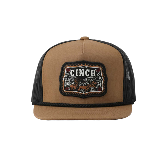 Cinch Men's Western Graphic Brown Trucker Cap MCC0600607