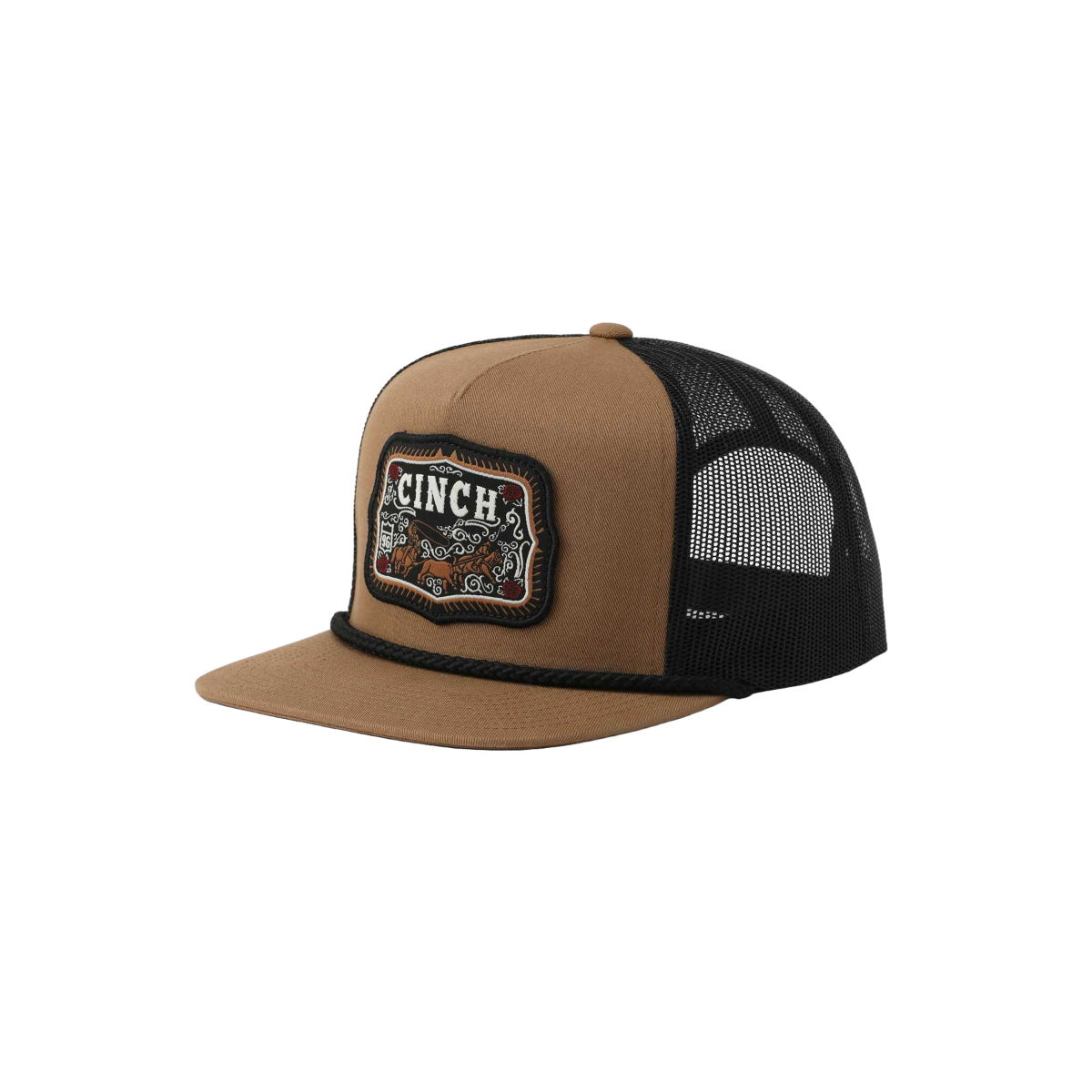 Cinch Men's Western Graphic Brown Trucker Cap MCC0600607