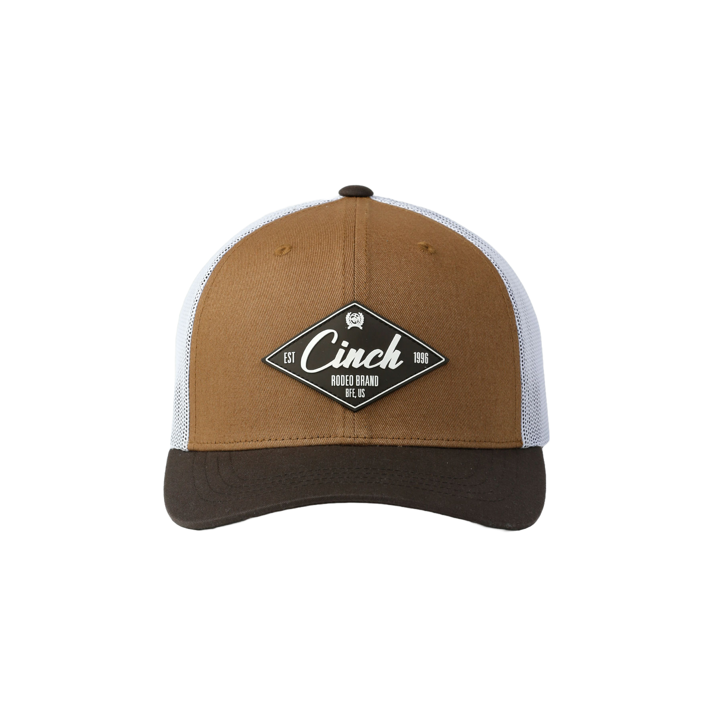 Cinch Men's Rodeo Logo Brown Flexfit Snapback Hat MCC0660634