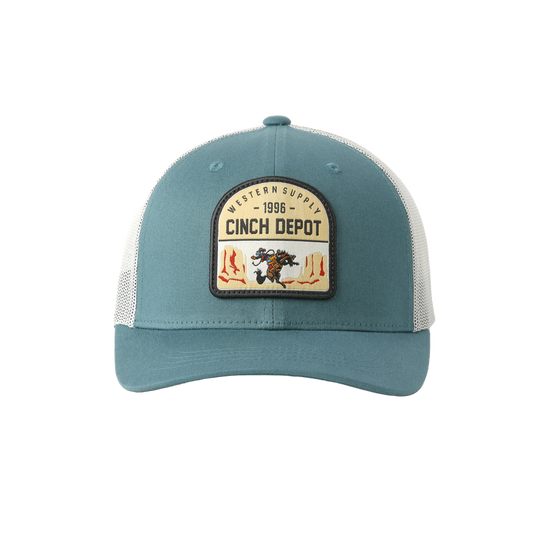 Cinch Men's Green Depot Trucker Cap MCC0660635-GRN