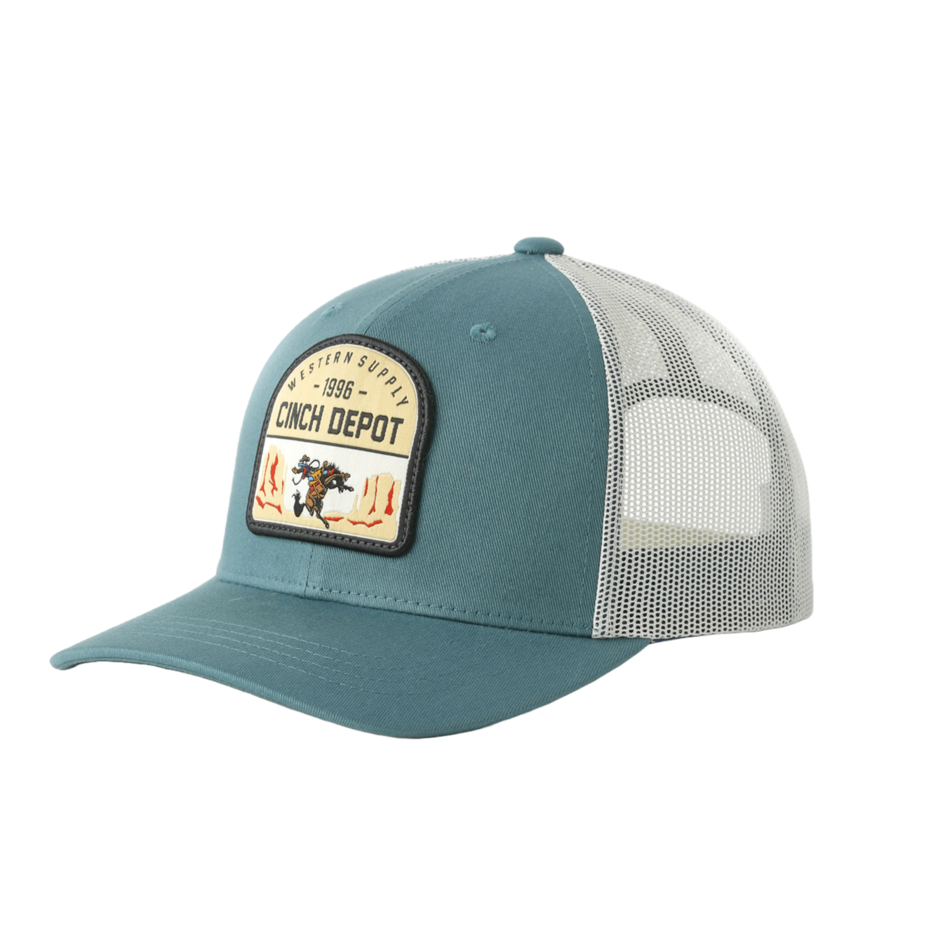 Cinch Men's Green Depot Trucker Cap MCC0660635-GRN