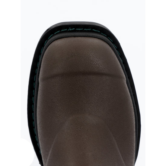 Muck Boot Company Big Kid's Brown Chore Western Boot MCHWY90