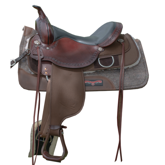 Load image into Gallery viewer, High Horse® Magnolia Cordura 16&amp;quot; Trail Saddle 202243
