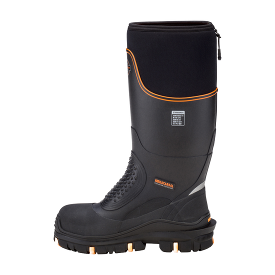 Dryshod Men's Megatar Extreme Protection Steel Toe Work Boots MEG-MH-BK