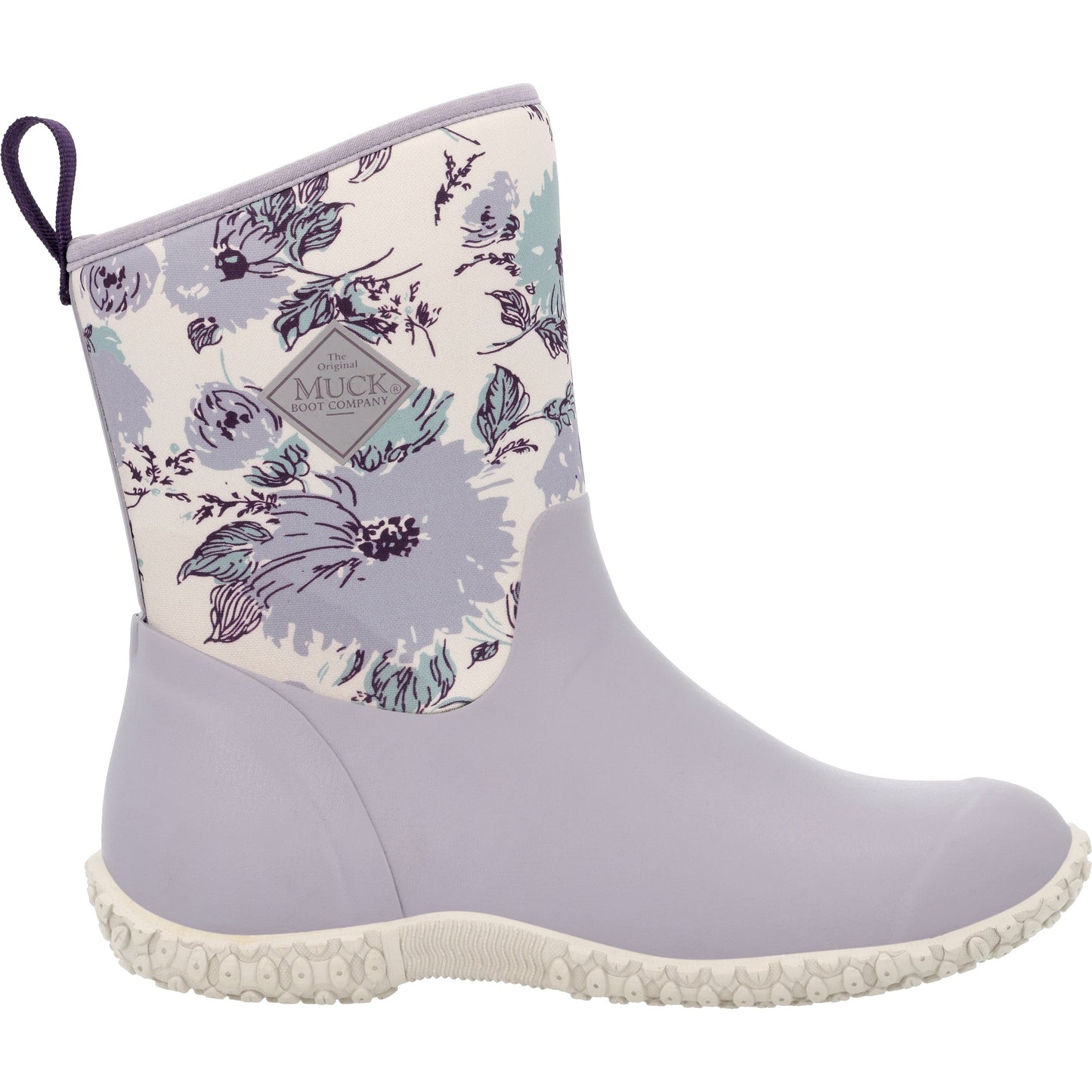 Muck Ladies Muckster II Purple Floral 10" Outdoor Boot MM210W50