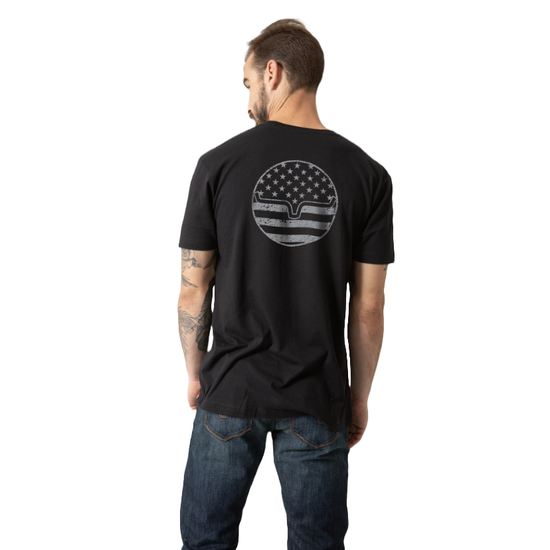 Kimes Ranch American Bullseye Graphic Black T-Shirt MSH0000019-BK001